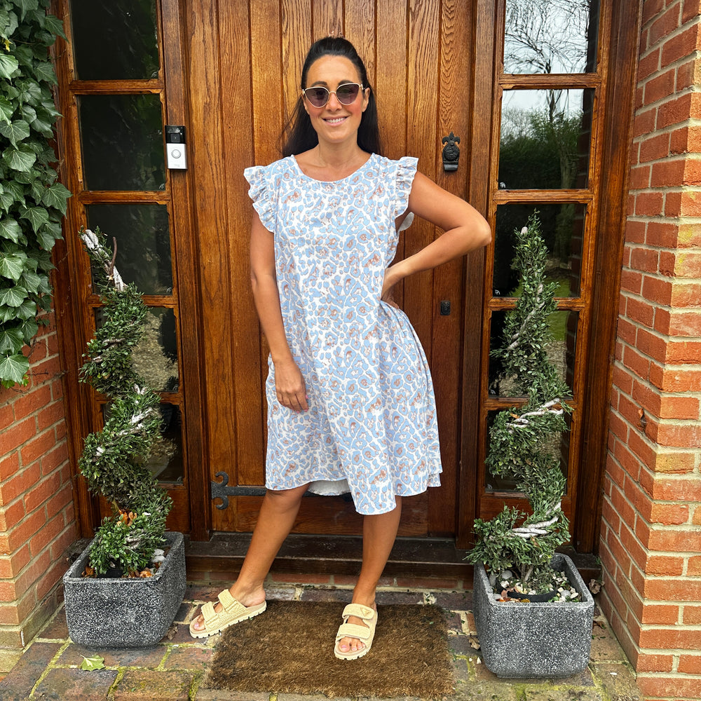 Rudi Leopard Dress - Blush Boutique Essex