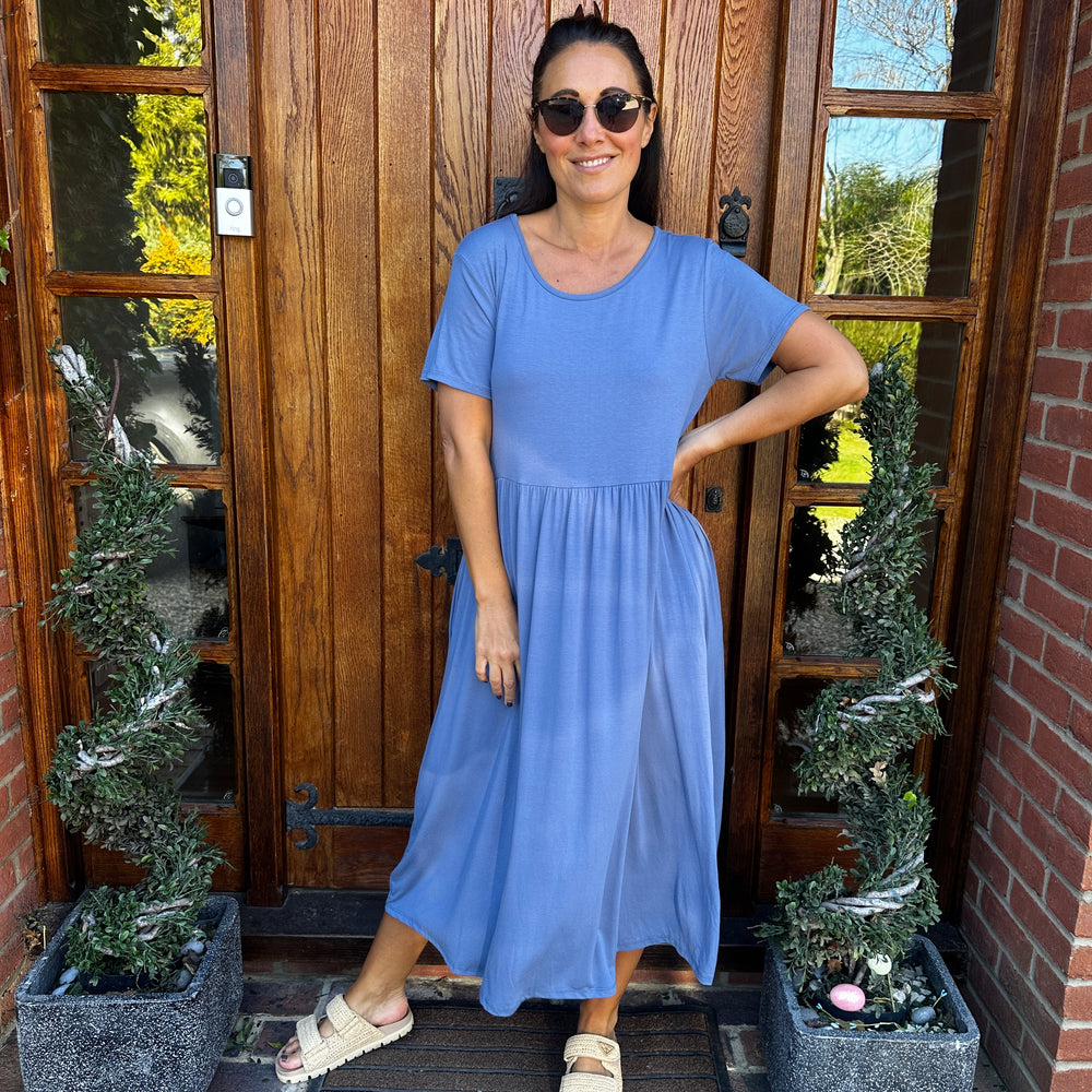 Helena Jersey Dress - Blush Boutique Essex