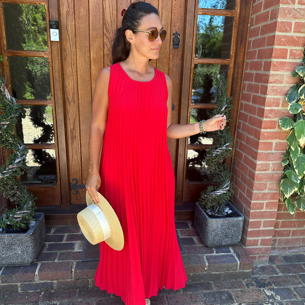 Mia Pleated Maxi