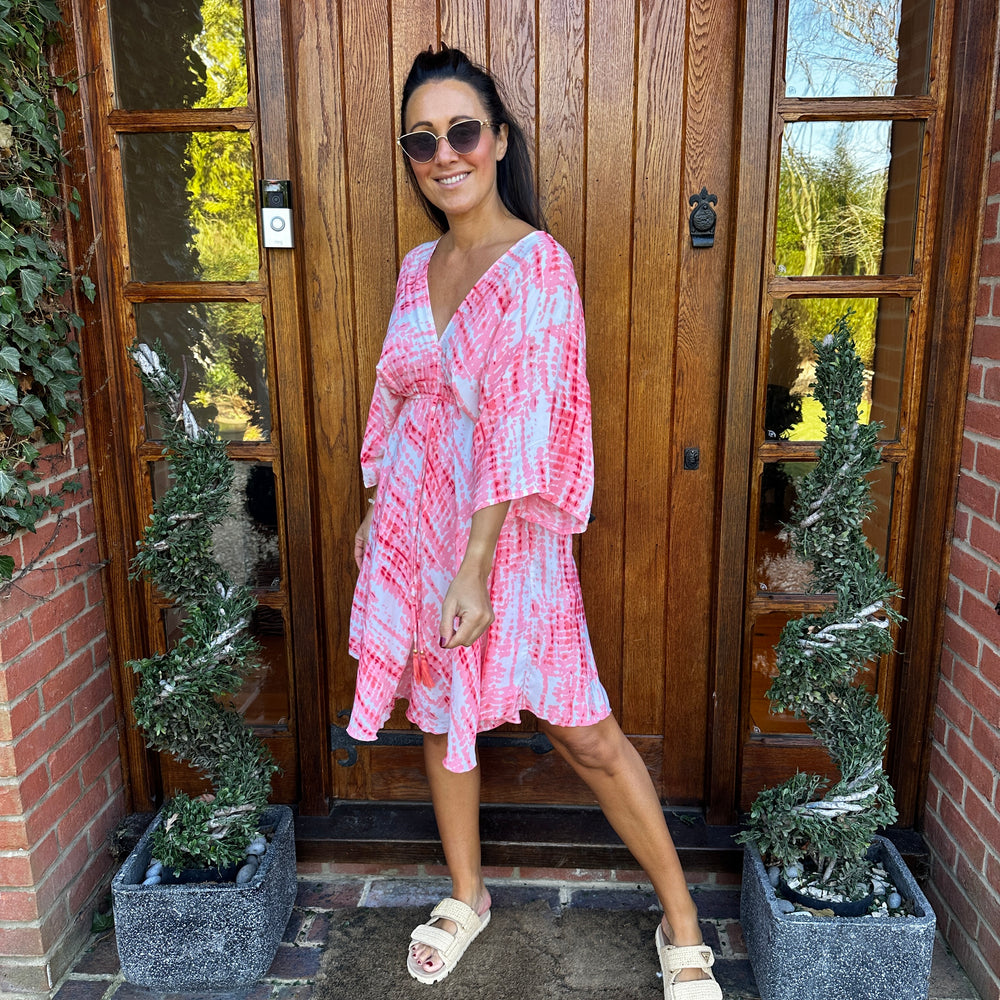 Fizz Kaftan Dress - Blush Boutique Essex