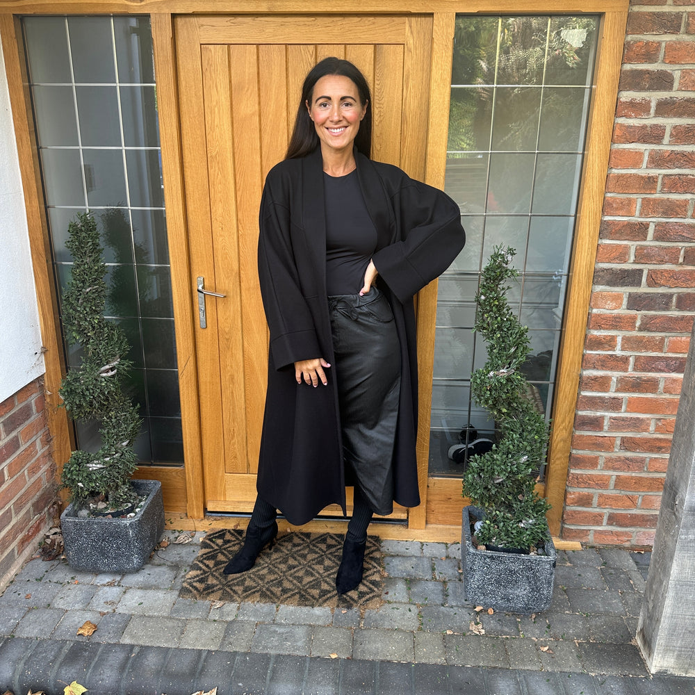 Frank Duster Coat - Blush Boutique Essex