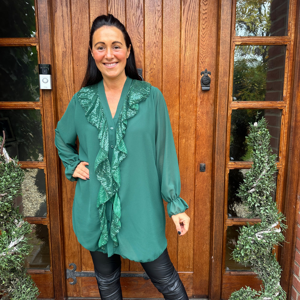 Festive Santiago Shirt - Blush Boutique Essex