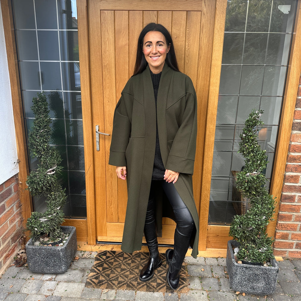 Frank Duster Coat - Blush Boutique Essex