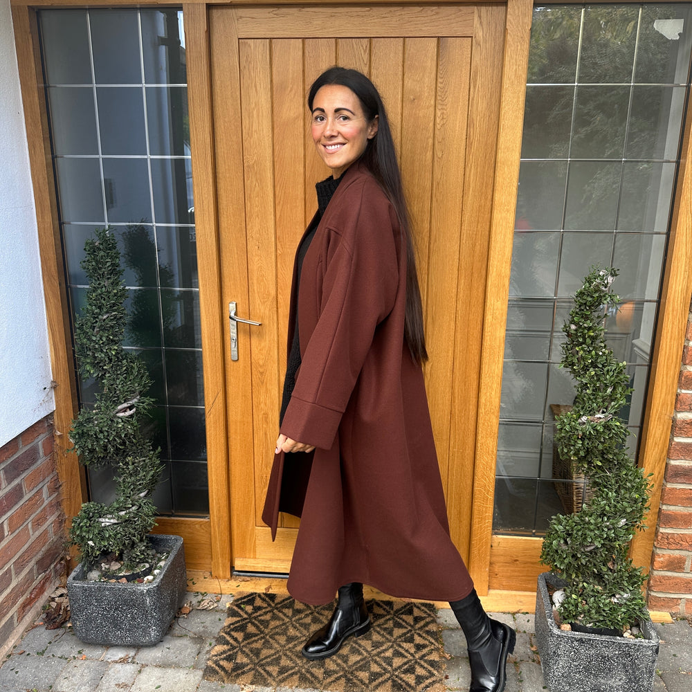 Frank Duster Coat - Blush Boutique Essex