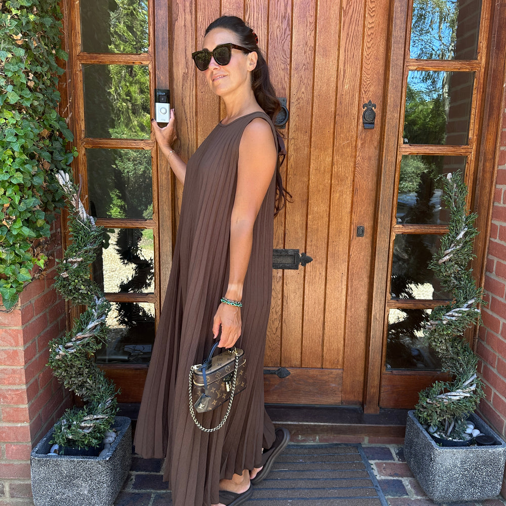 Mia Pleated Maxi