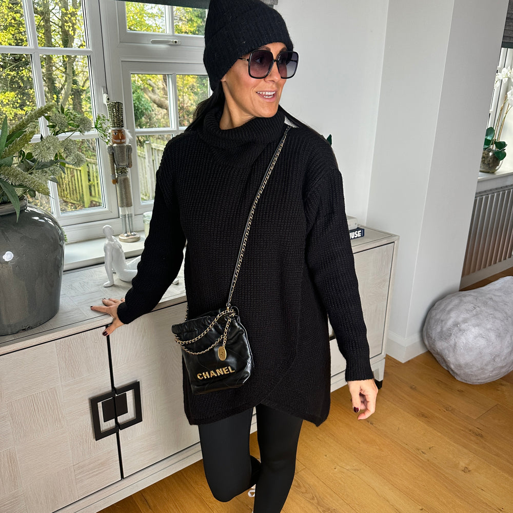 Barney Cross Over Knit Jumper