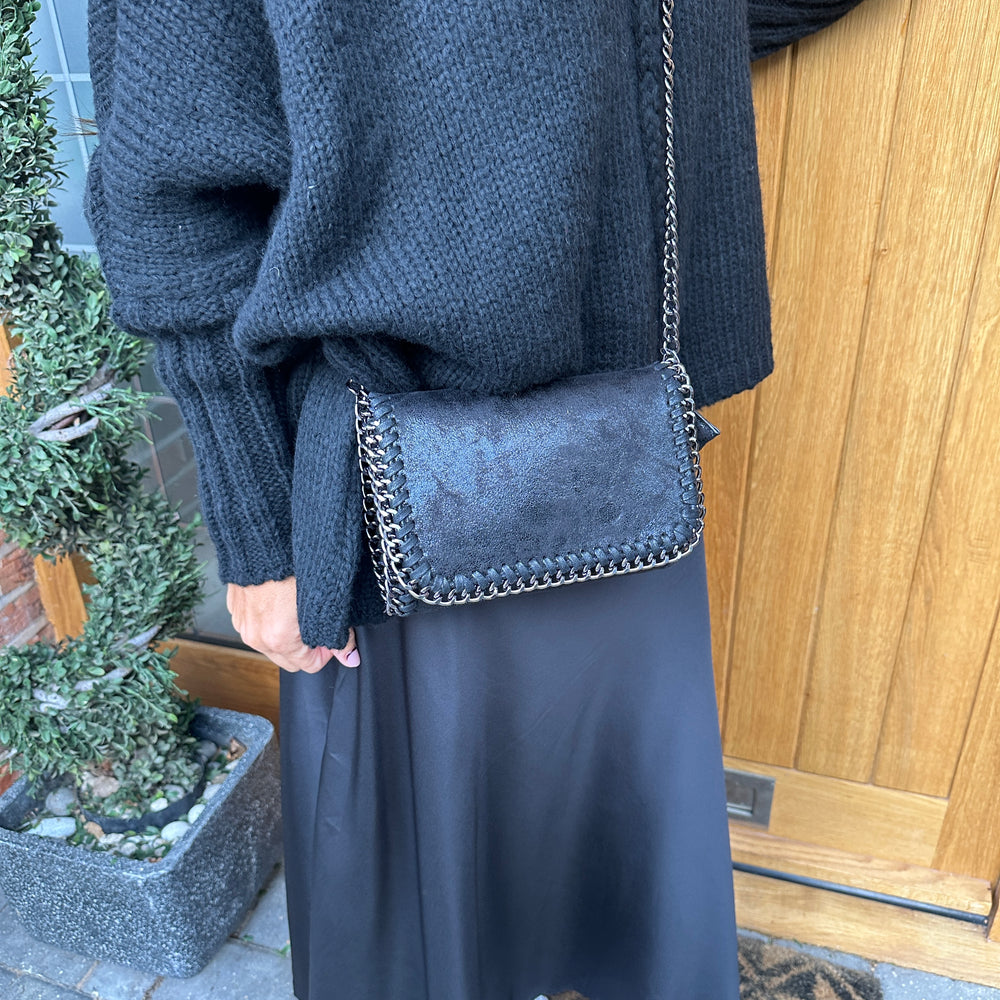 Chain Bag Black - Blush Boutique Essex