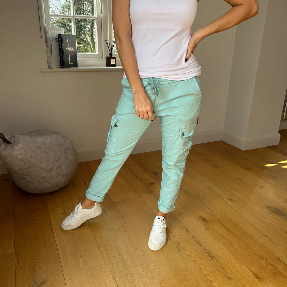 Cargo Carli Trousers - Blush Boutique Essex