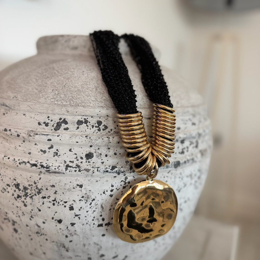 Otis Statement Necklace - Blush Boutique Essex