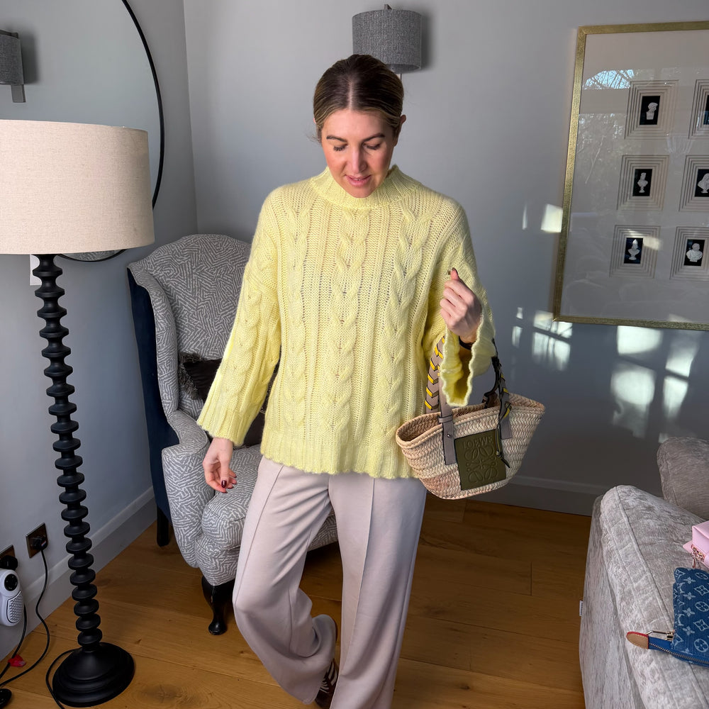 Bonnie Cable Knit Jumper