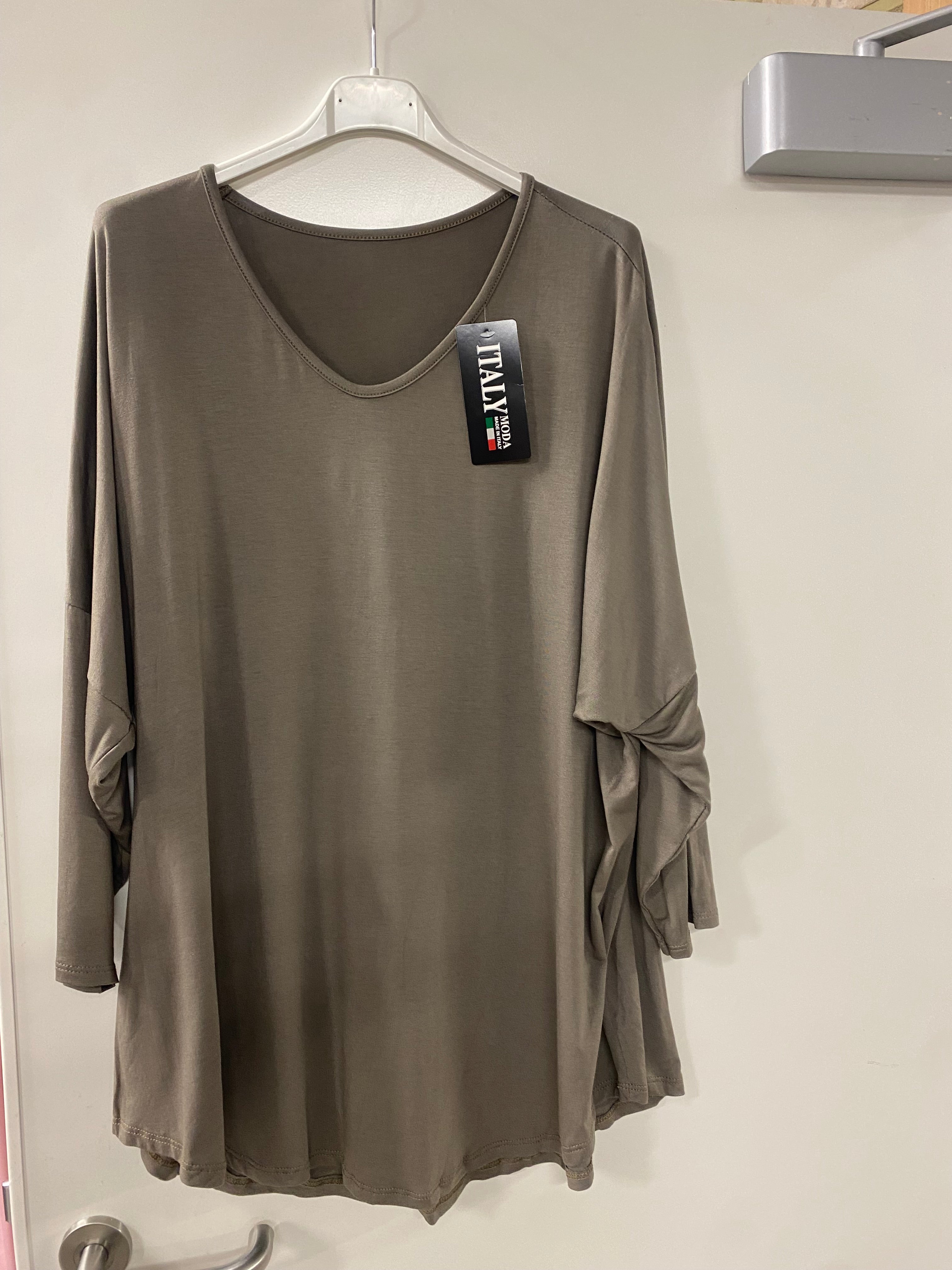 Long Sleeve Jamie Jersey T-Shirt - Blush Boutique Essex