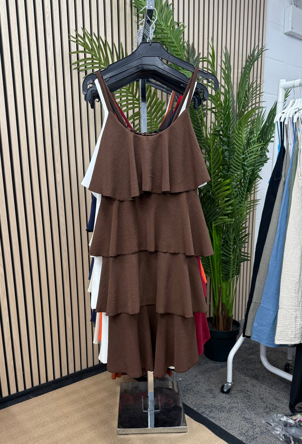 Stevie ruffle dress