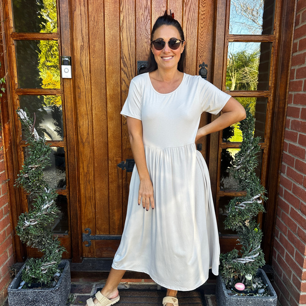Helena Jersey Dress - Blush Boutique Essex