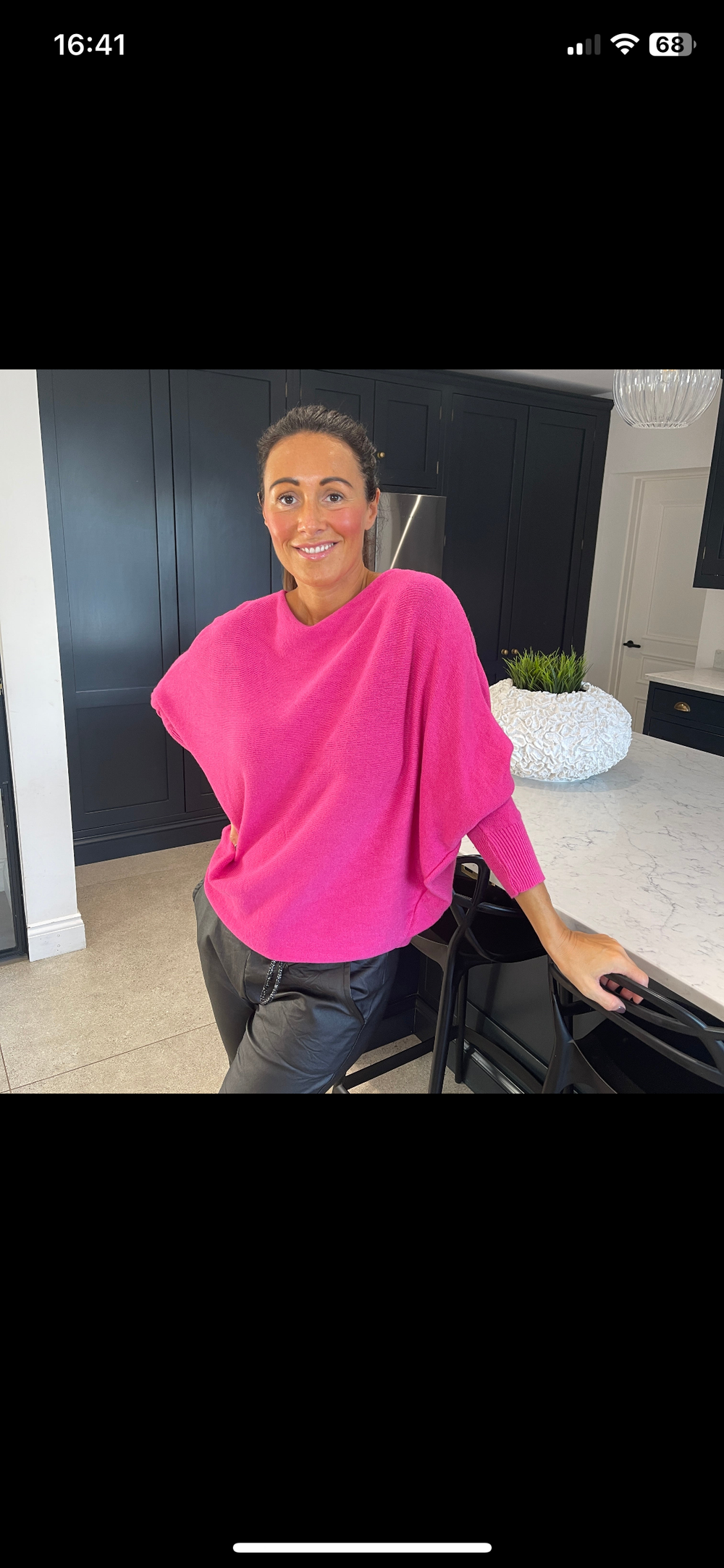 Sammie Ribbed Jumper - Blush Boutique Essex