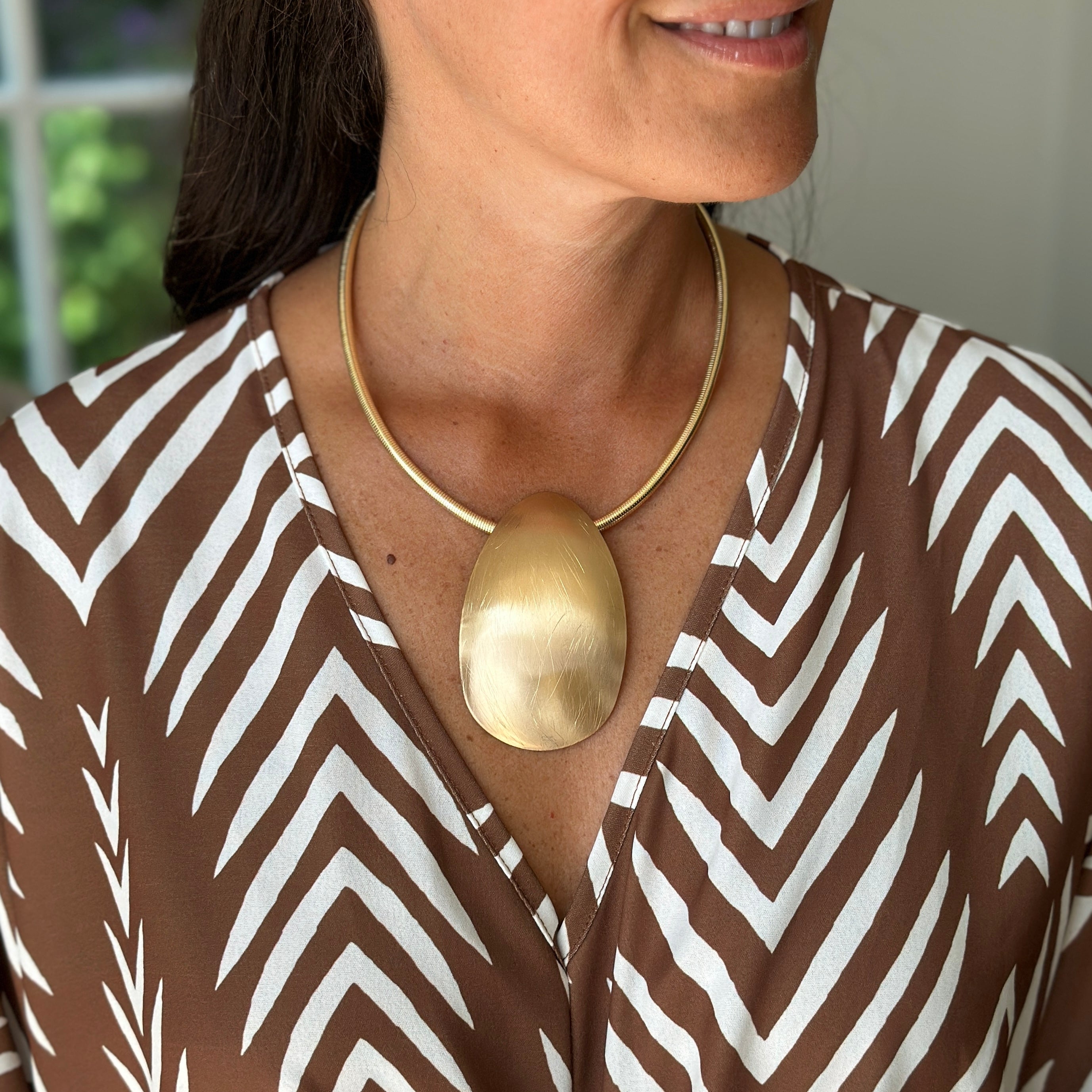 Disk Necklace - Blush Boutique Essex