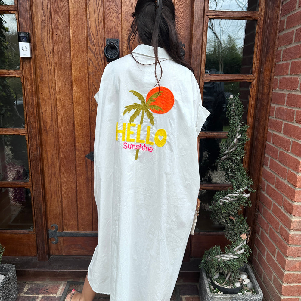 Cooper Shirt Dress - Blush Boutique Essex