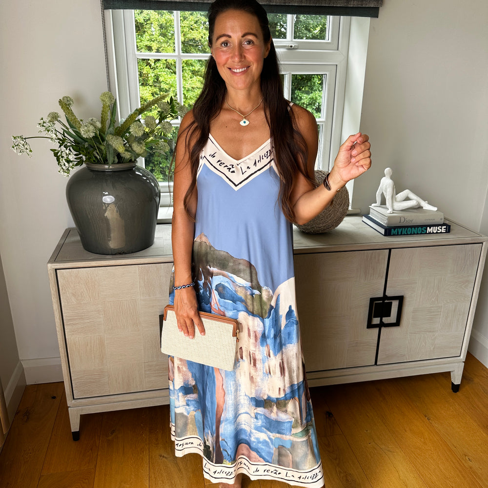 Venice Scarf Dress - Blush Boutique Essex