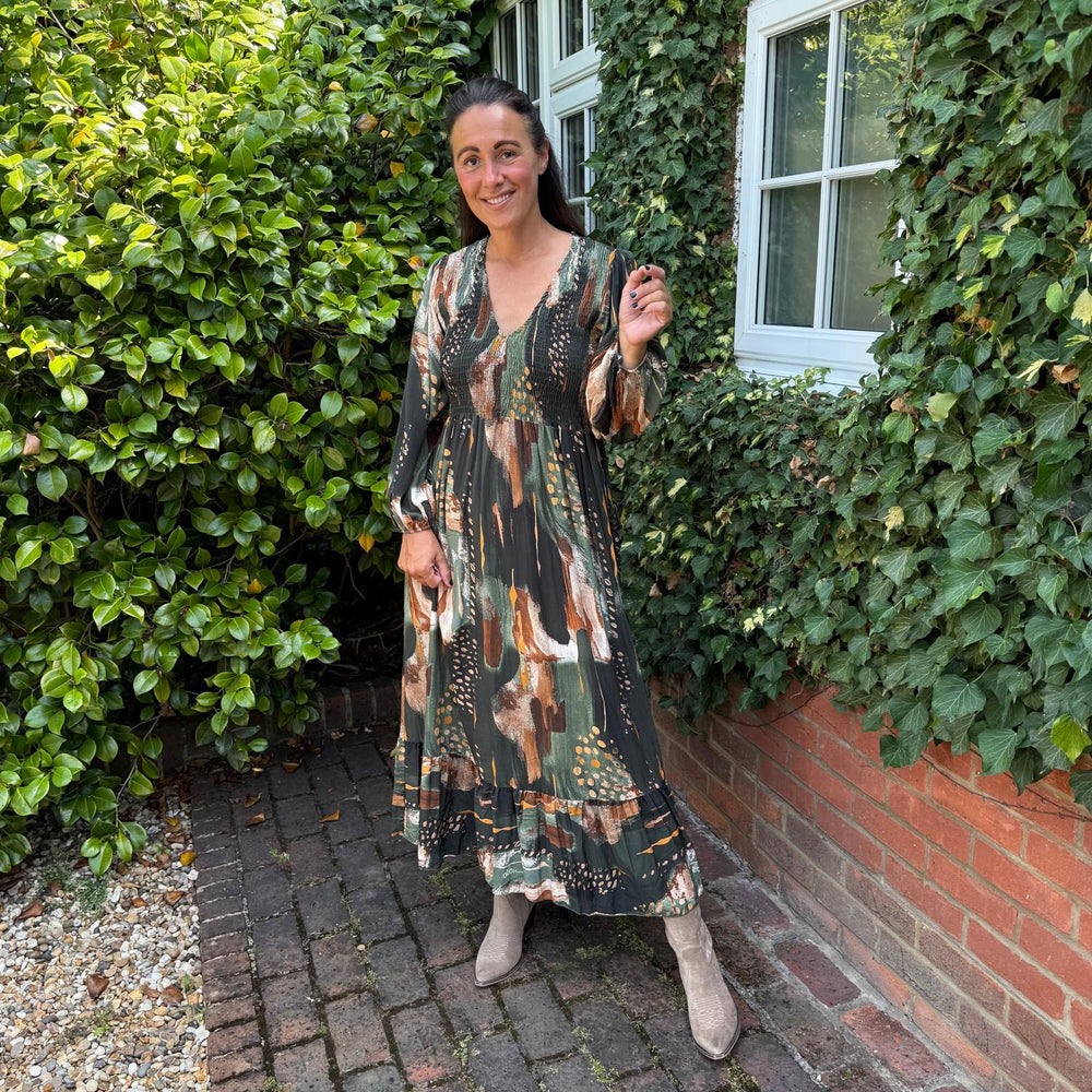 Autumn Dress - Blush Boutique Essex