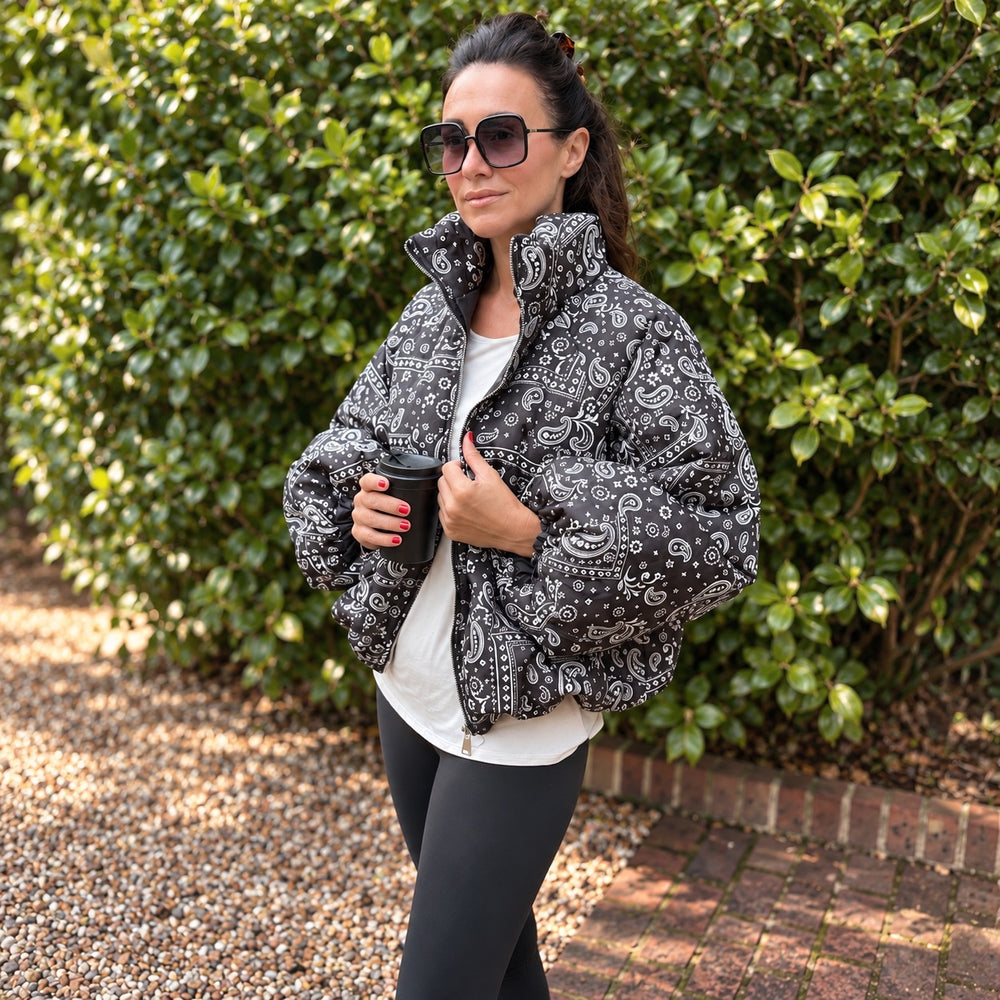 Quinn Puffa Jacket - Blush Boutique Essex