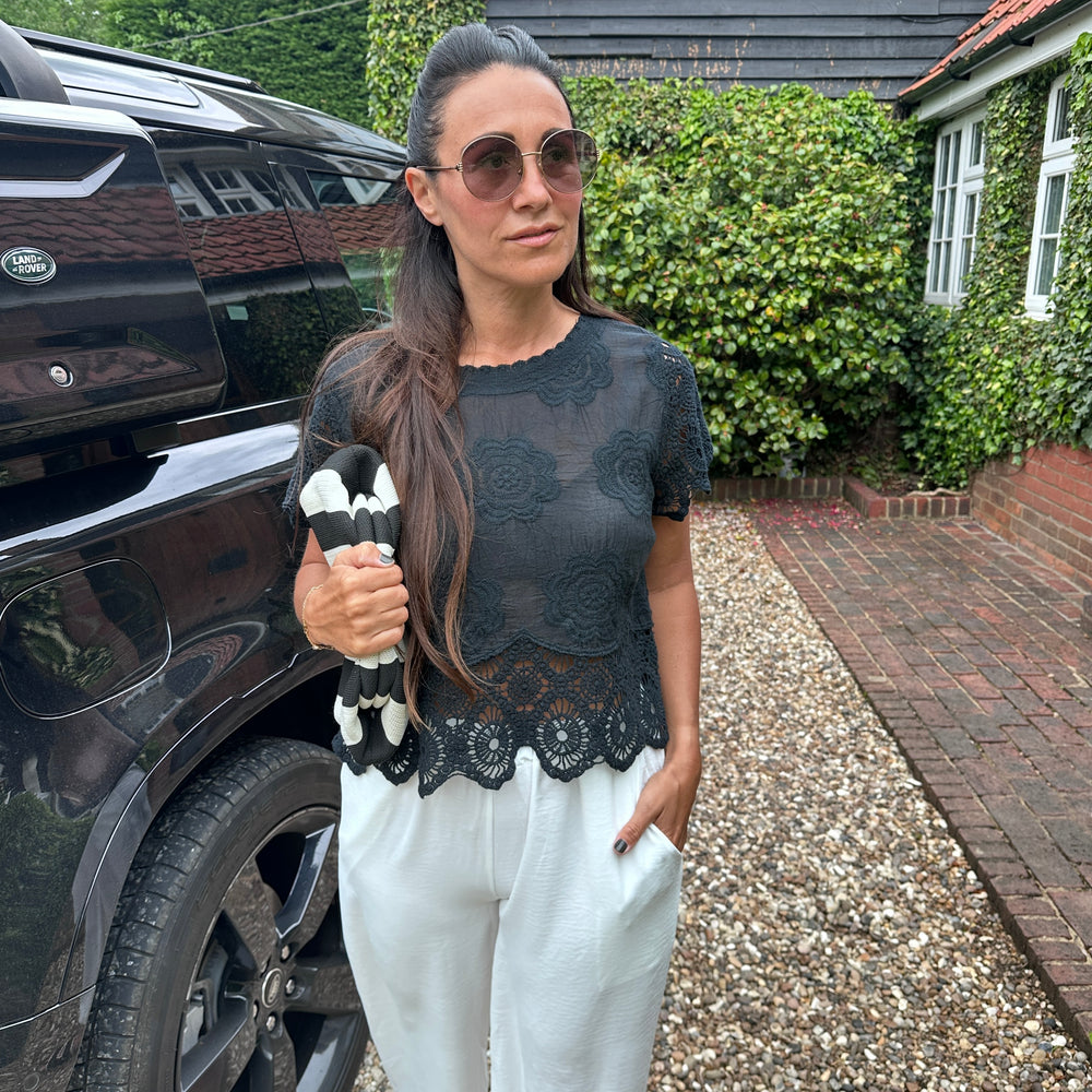 Coco Cotton Top - Blush Boutique Essex