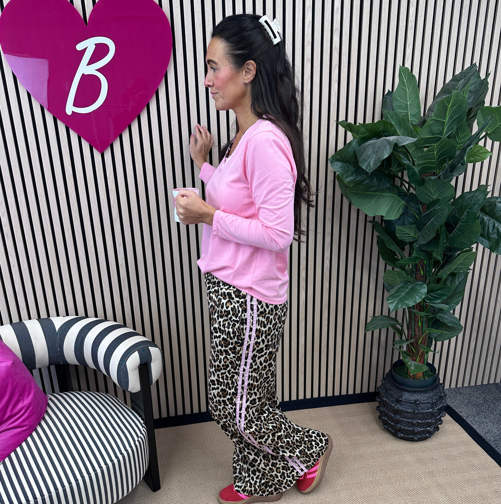 Leoni Leopard Trouser - Blush Boutique Essex