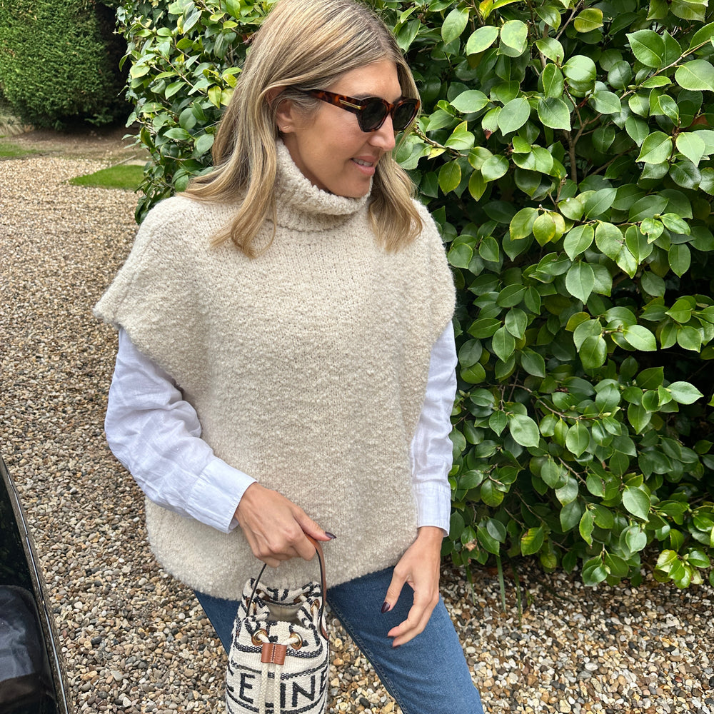 Tate Boucle Tank - Blush Boutique Essex