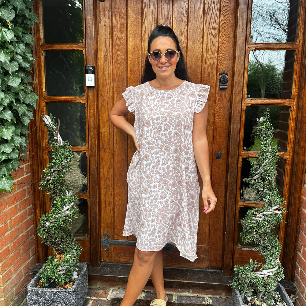Rudi Leopard Dress - Blush Boutique Essex