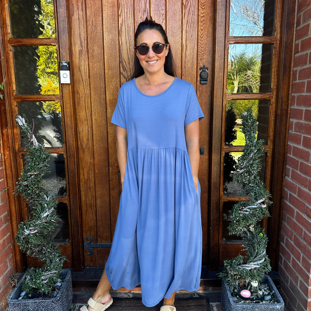 Helena Jersey Dress - Blush Boutique Essex
