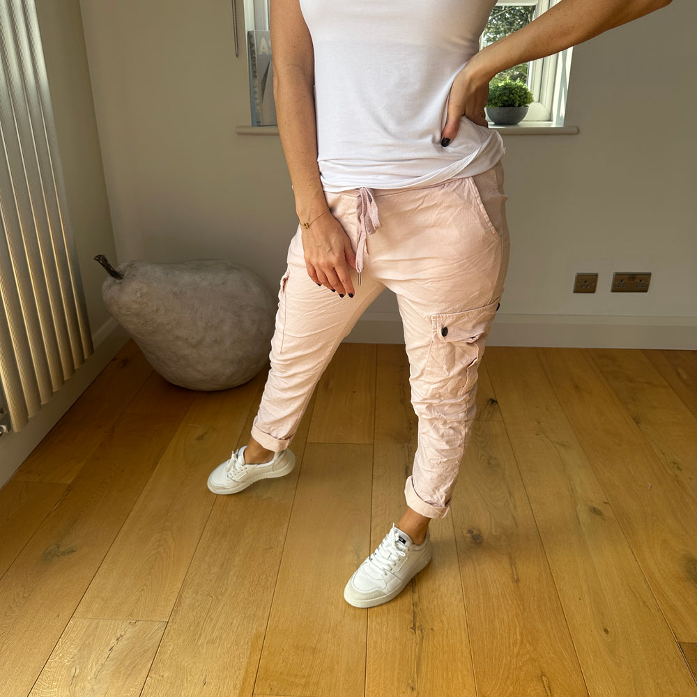 Cargo Carli Trousers - Blush Boutique Essex