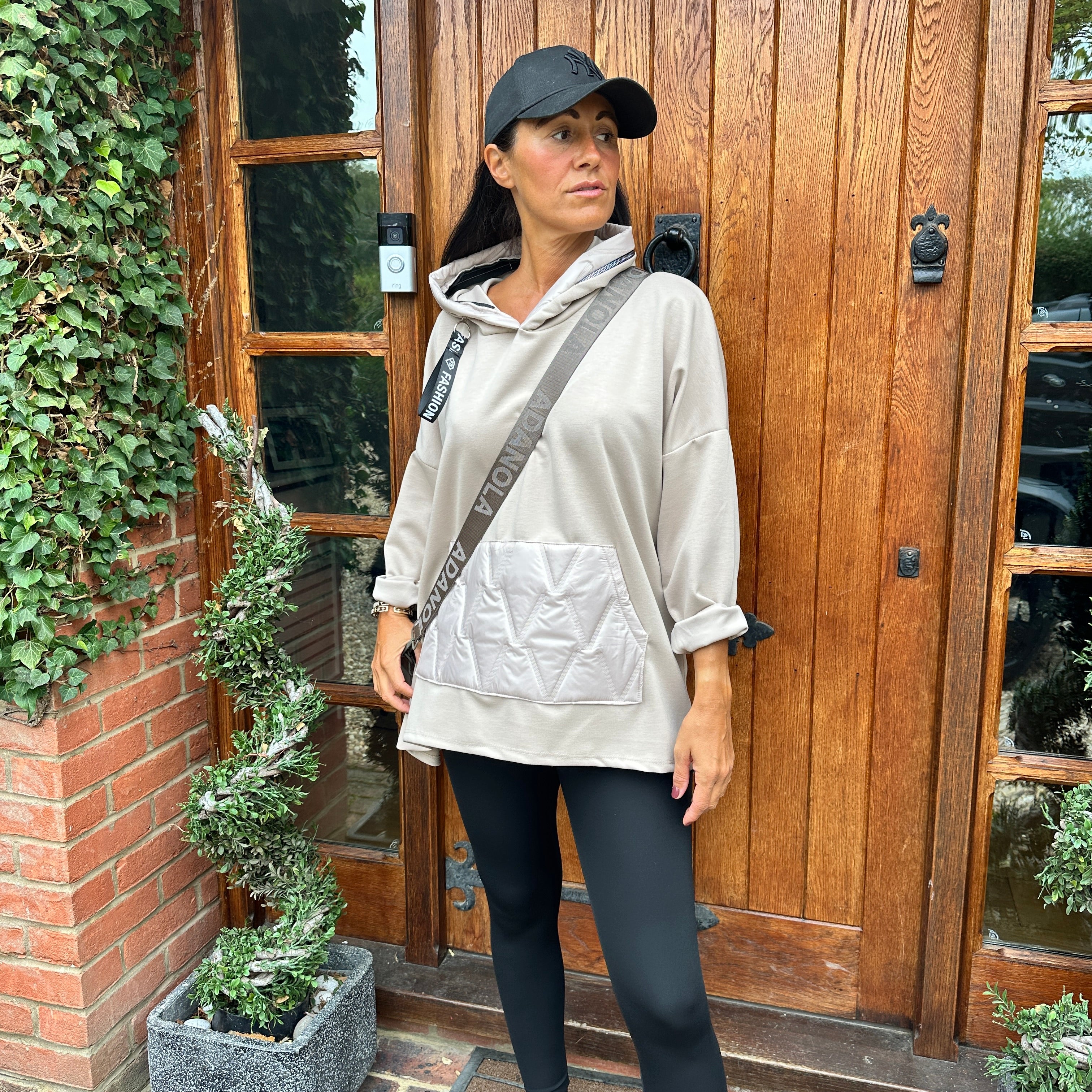 Stevie Hooded Sweatshirt - Blush Boutique Essex