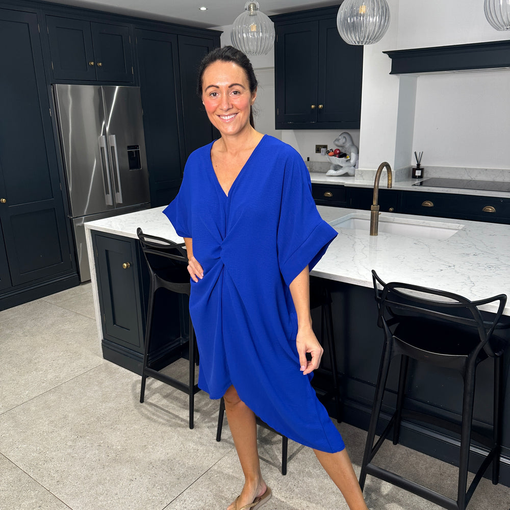 Tiffany Knot Dress - Blush Boutique Essex