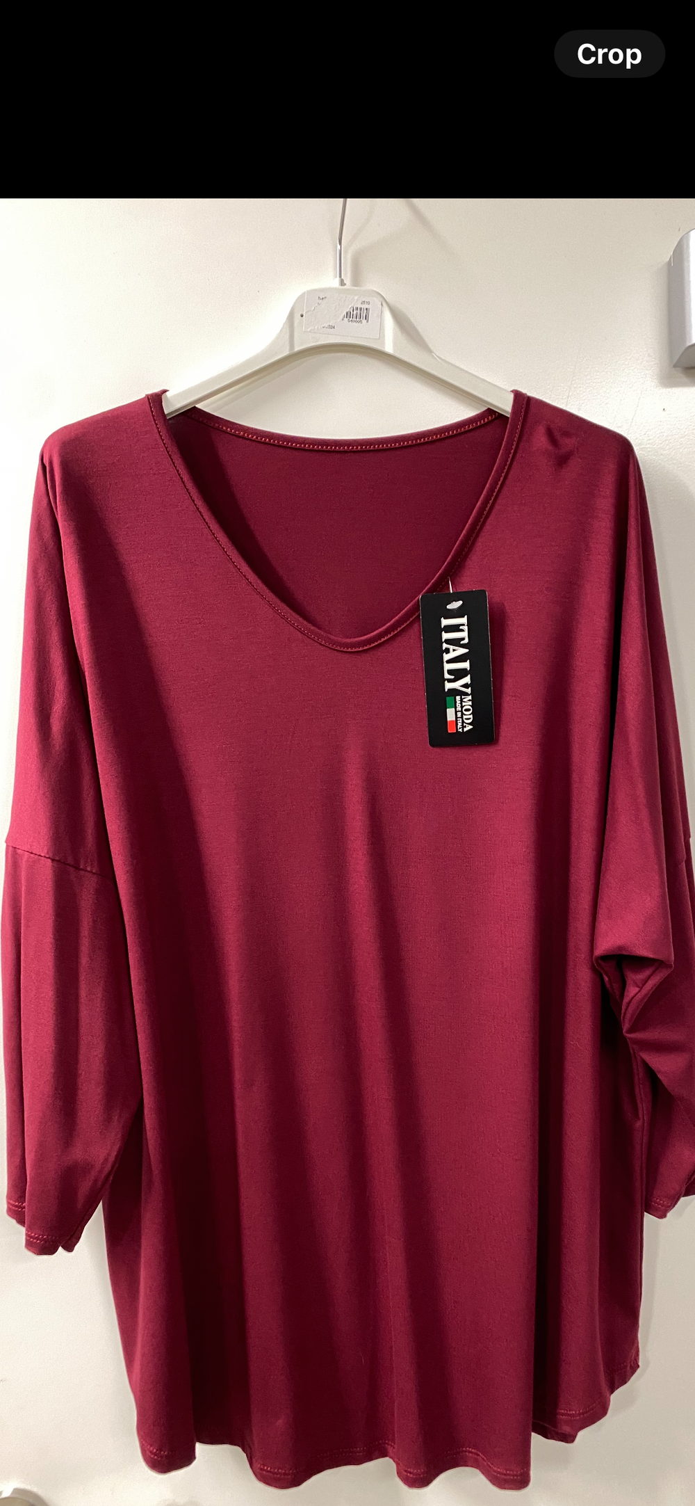 Long Sleeve Jamie Jersey T-Shirt - Blush Boutique Essex