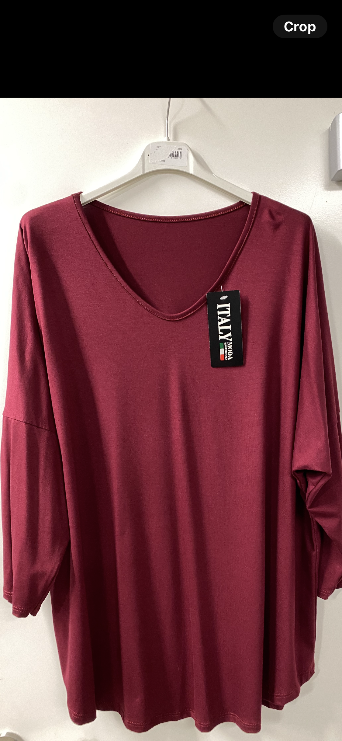 Long Sleeve Jamie Jersey T-Shirt - Blush Boutique Essex