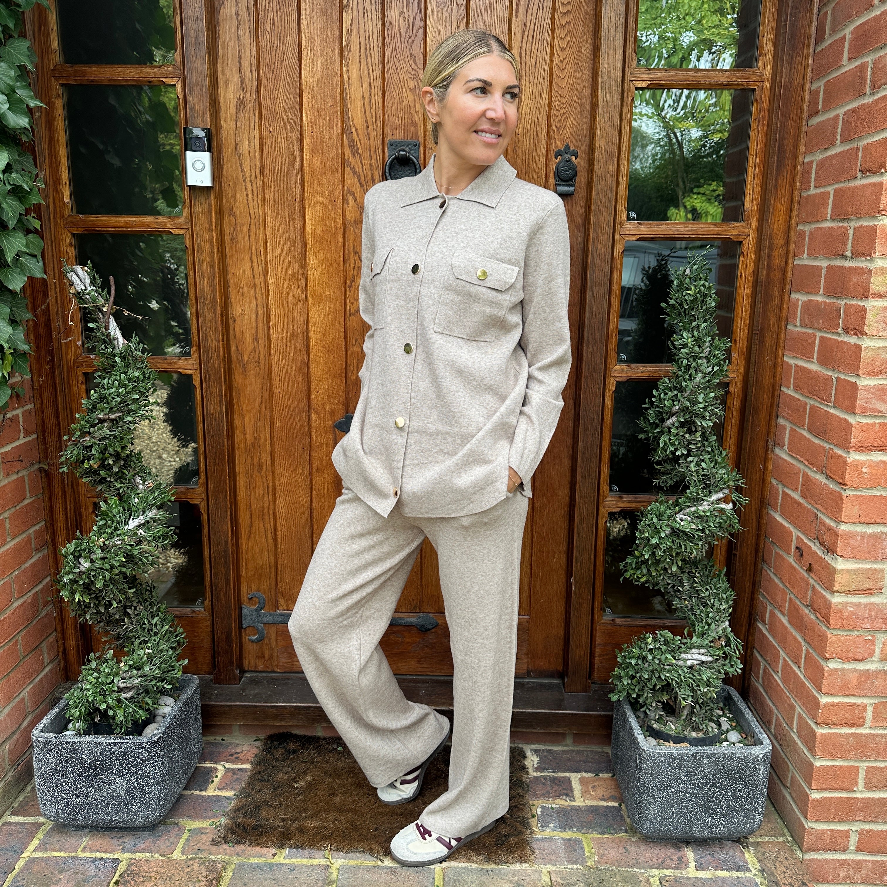 Juliette Button Co Ord - Blush Boutique Essex