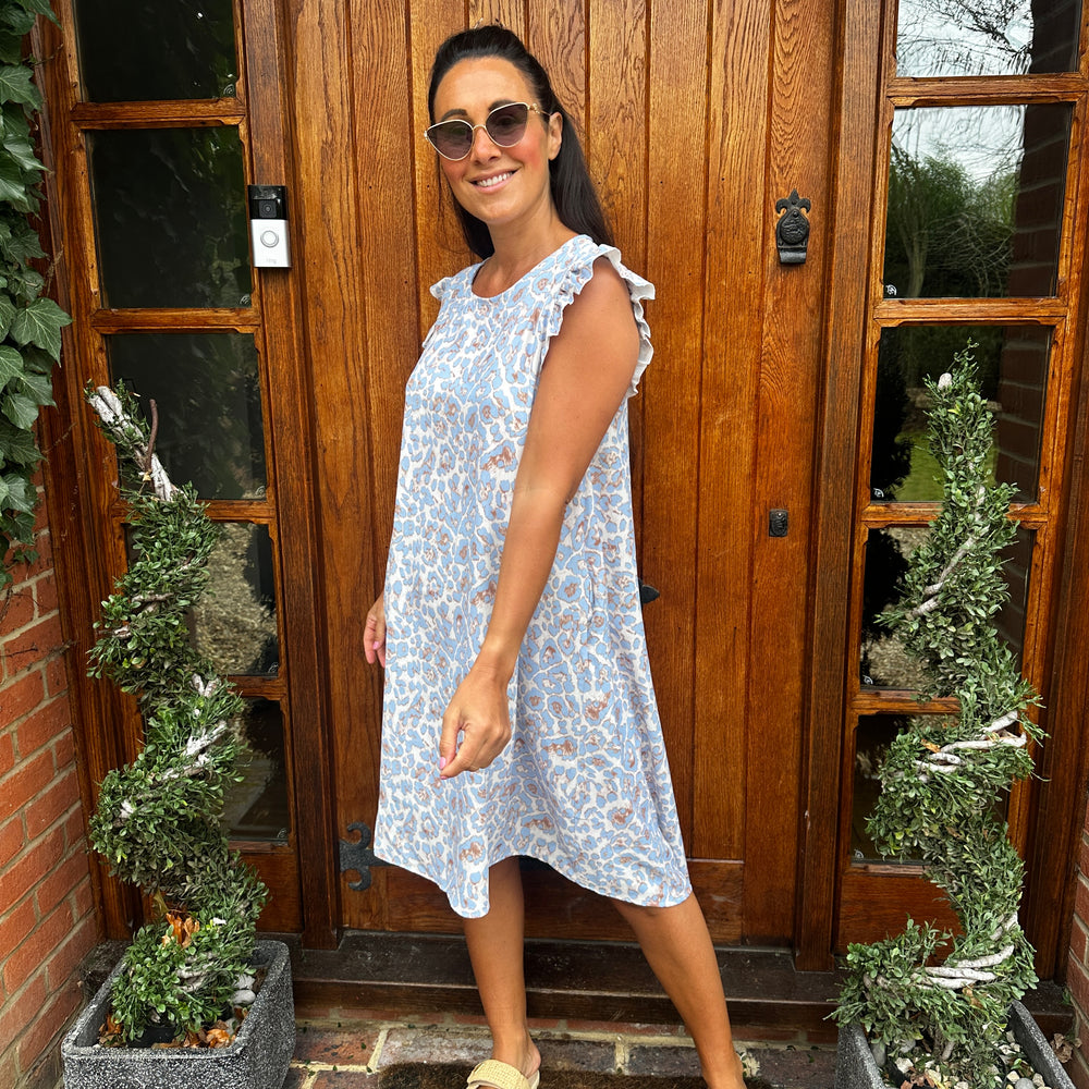Rudi Leopard Dress - Blush Boutique Essex