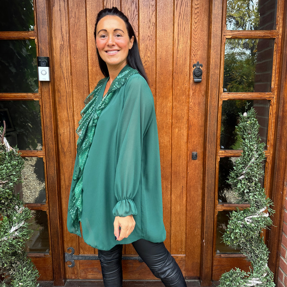 Festive Santiago Shirt - Blush Boutique Essex