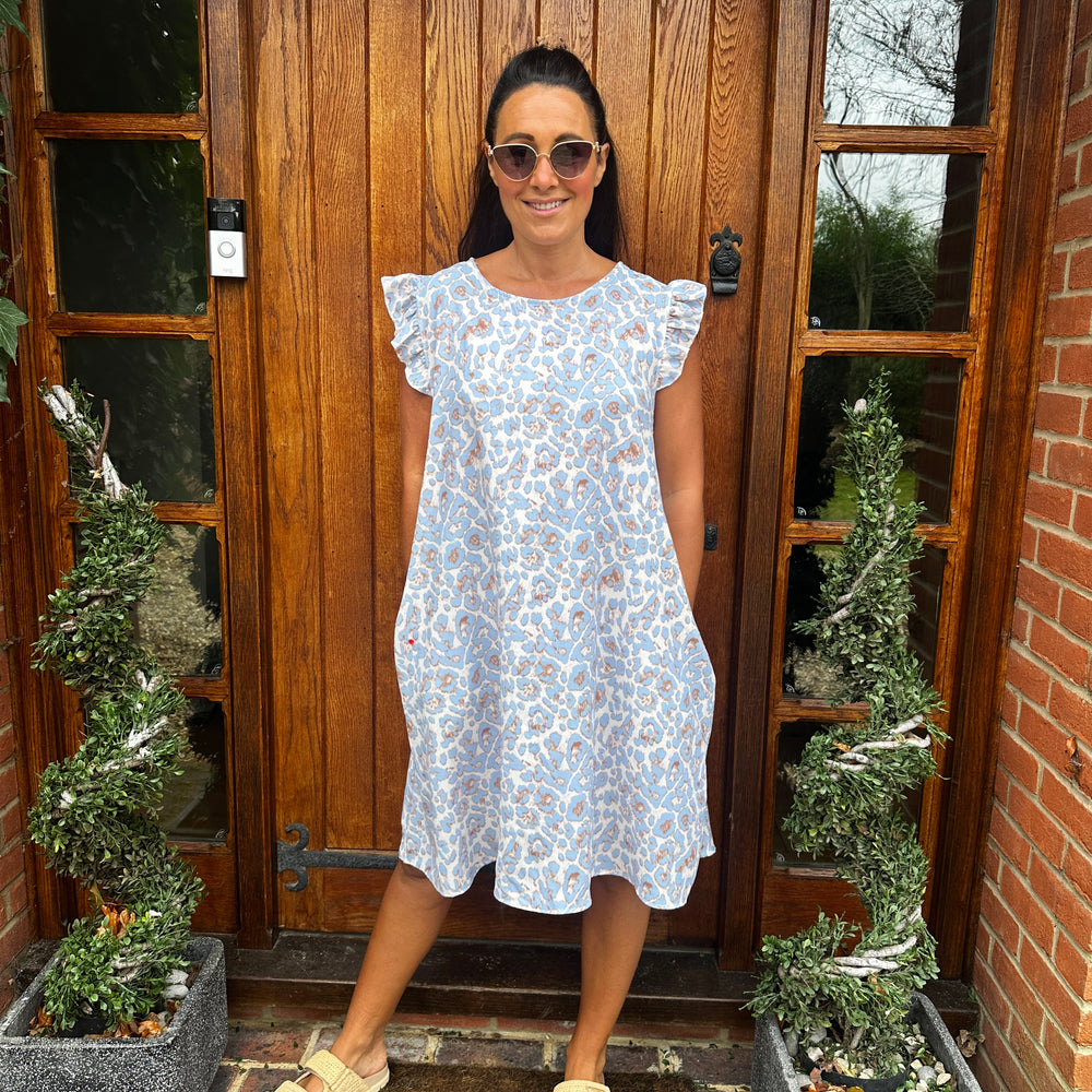 Rudi Leopard Dress - Blush Boutique Essex