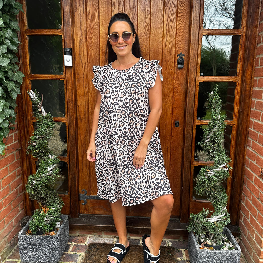 Rudi Leopard Dress - Blush Boutique Essex