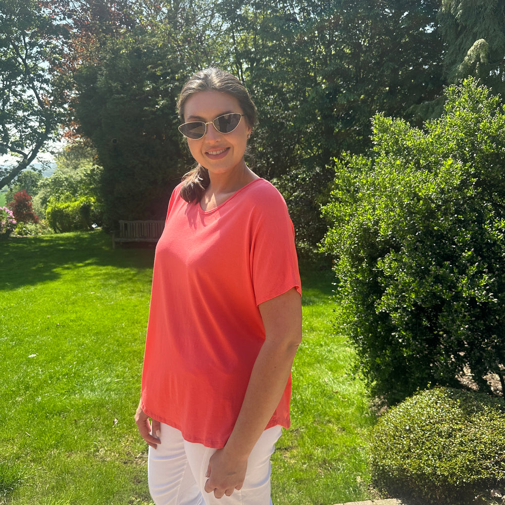 Jamie Jersey T Shirt - Blush Boutique Essex
