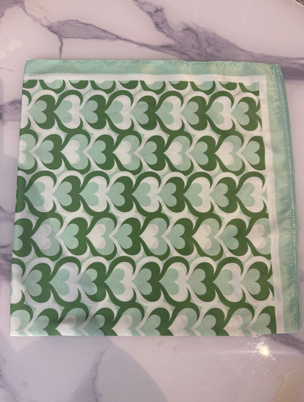 Hannah heart neck scarf - Blush Boutique Essex