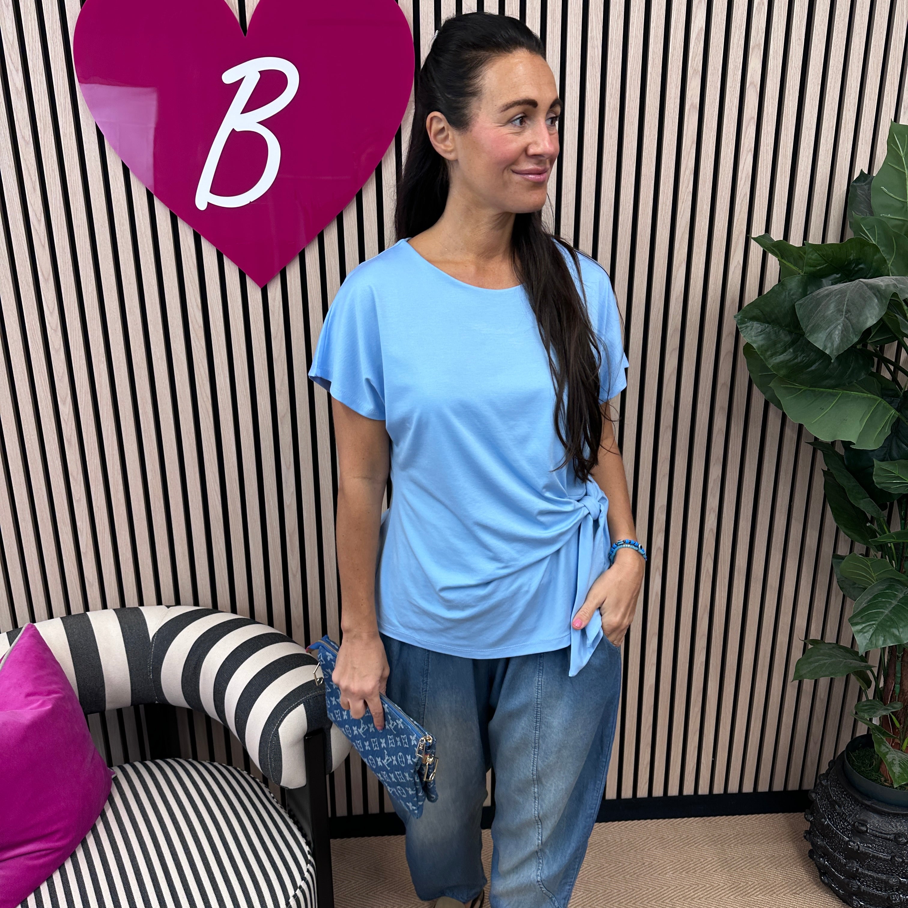 Haze Tie Top - Blush Boutique Essex