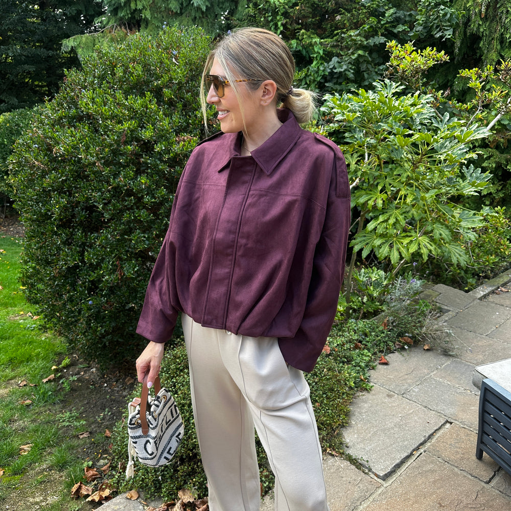 Cherry Bomber - Blush Boutique Essex