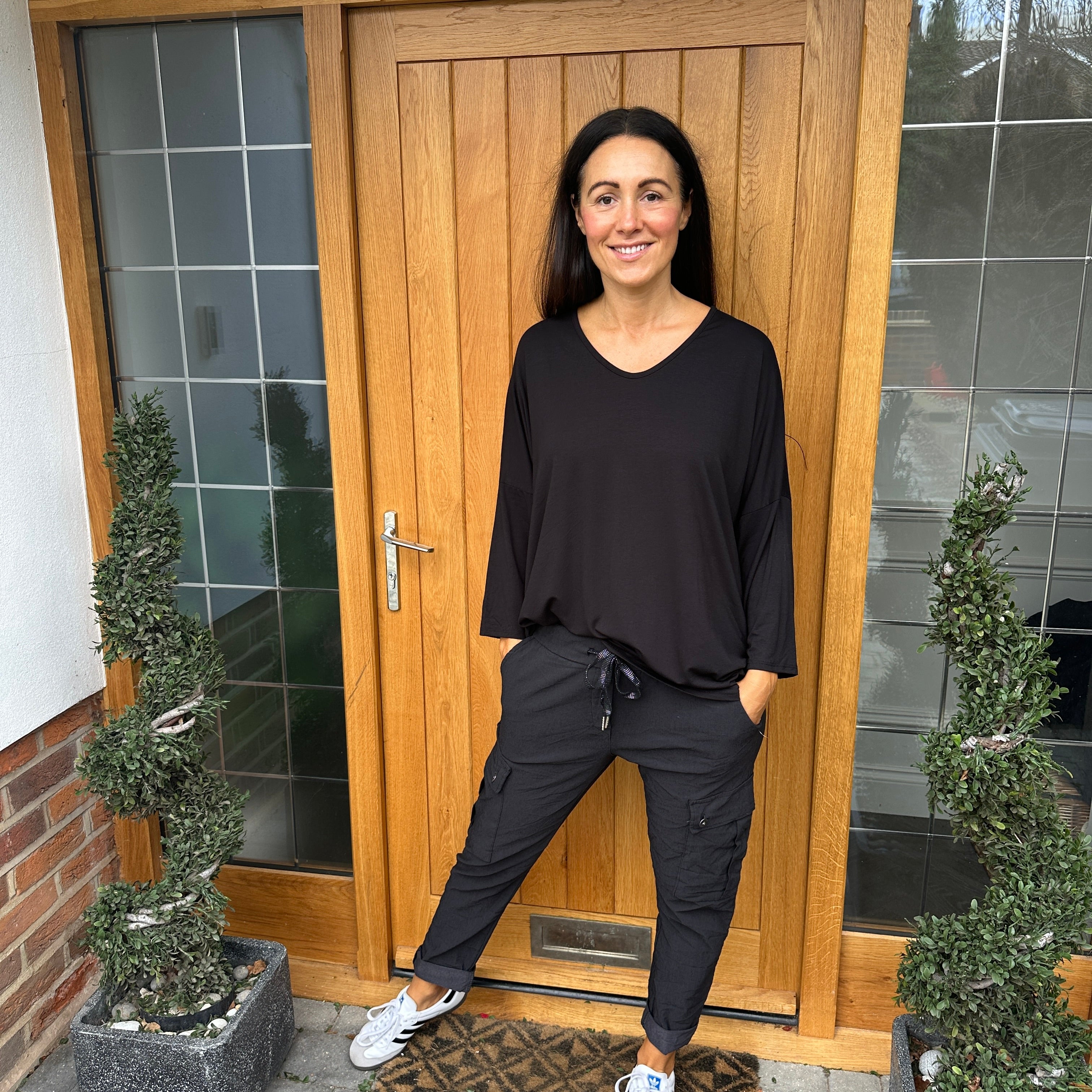 Cargo Carli Trousers - Blush Boutique Essex