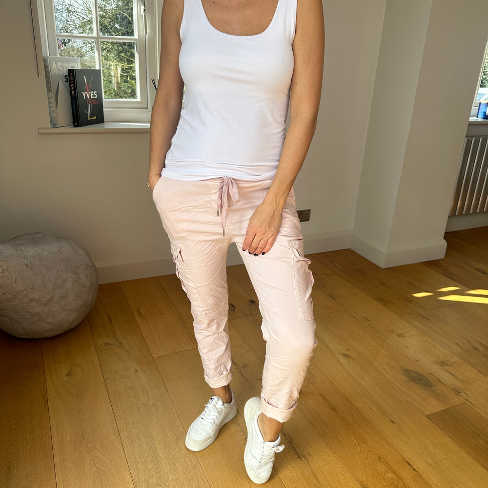 Cargo Carli Trousers - Blush Boutique Essex