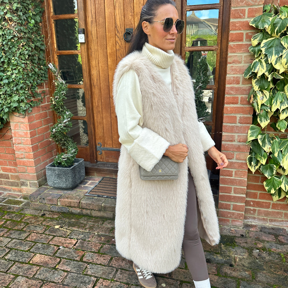 Daphne Faux Fur Gilet