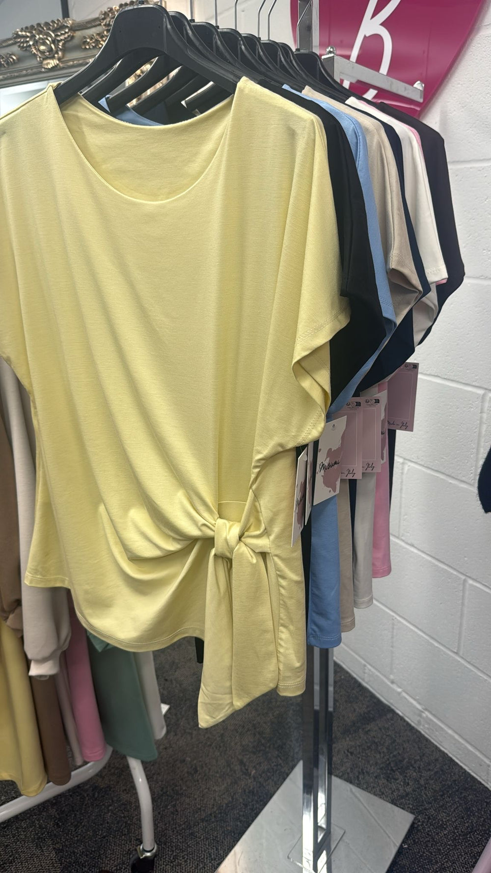 Haze Tie Top - Blush Boutique Essex