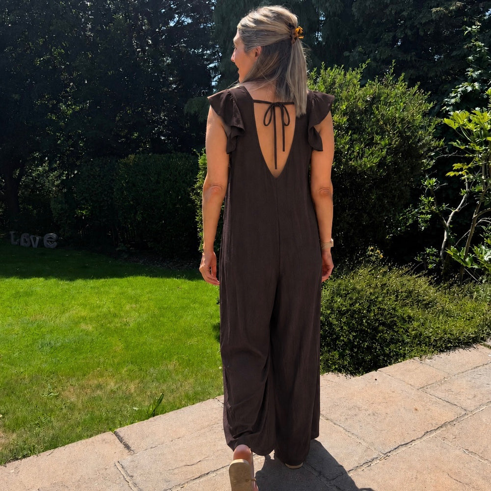 Blair Ruffle Jumpsuit