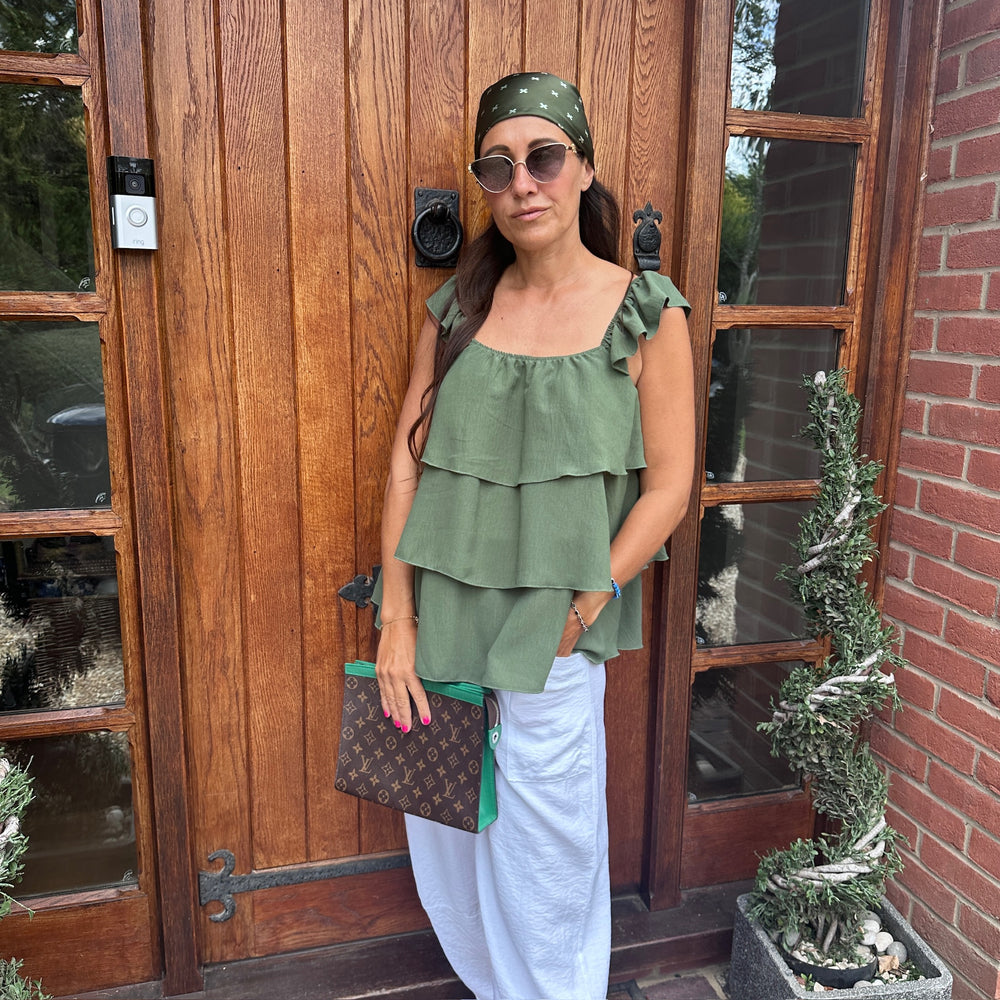 Leo Vest Top