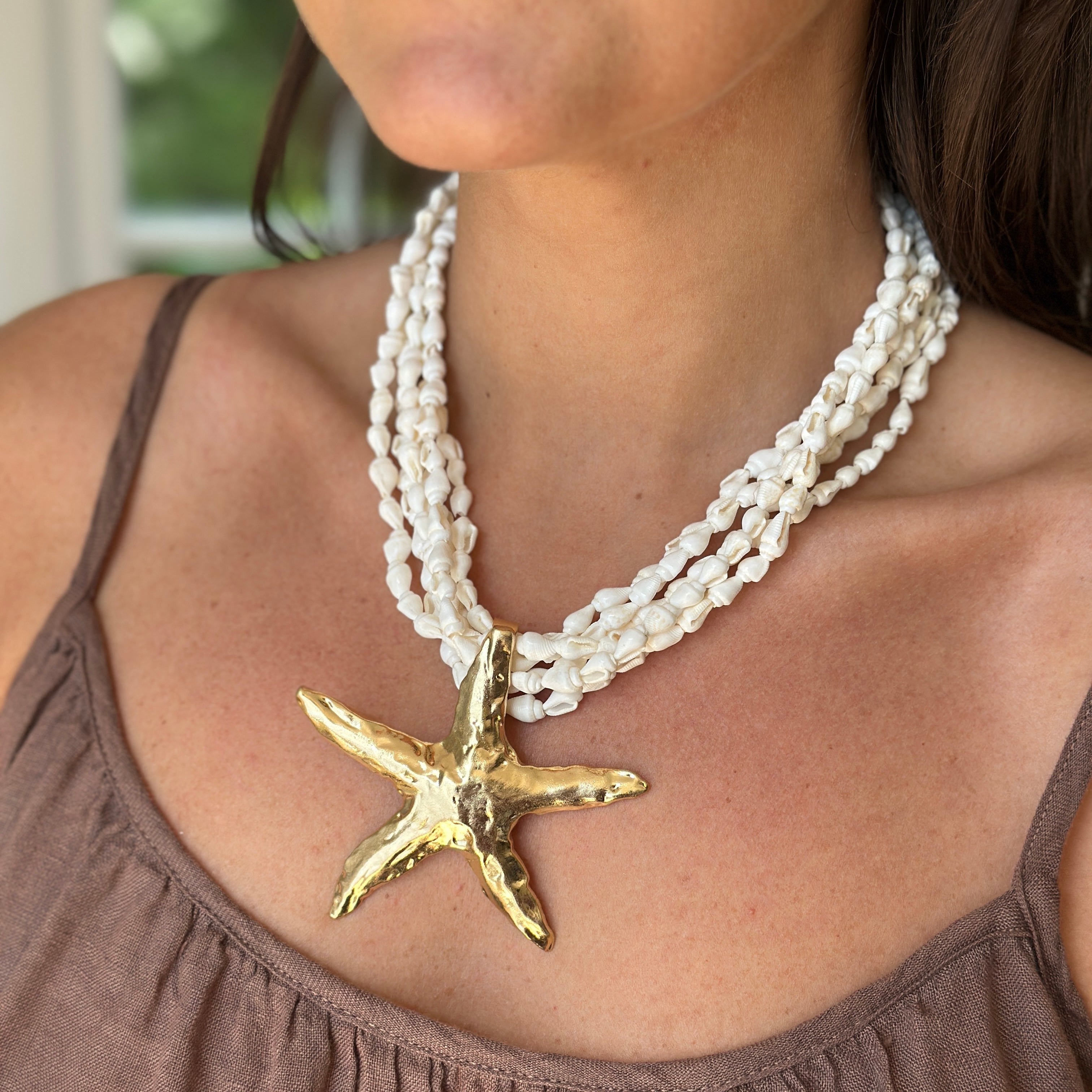 Pearl/Star Necklace - Blush Boutique Essex