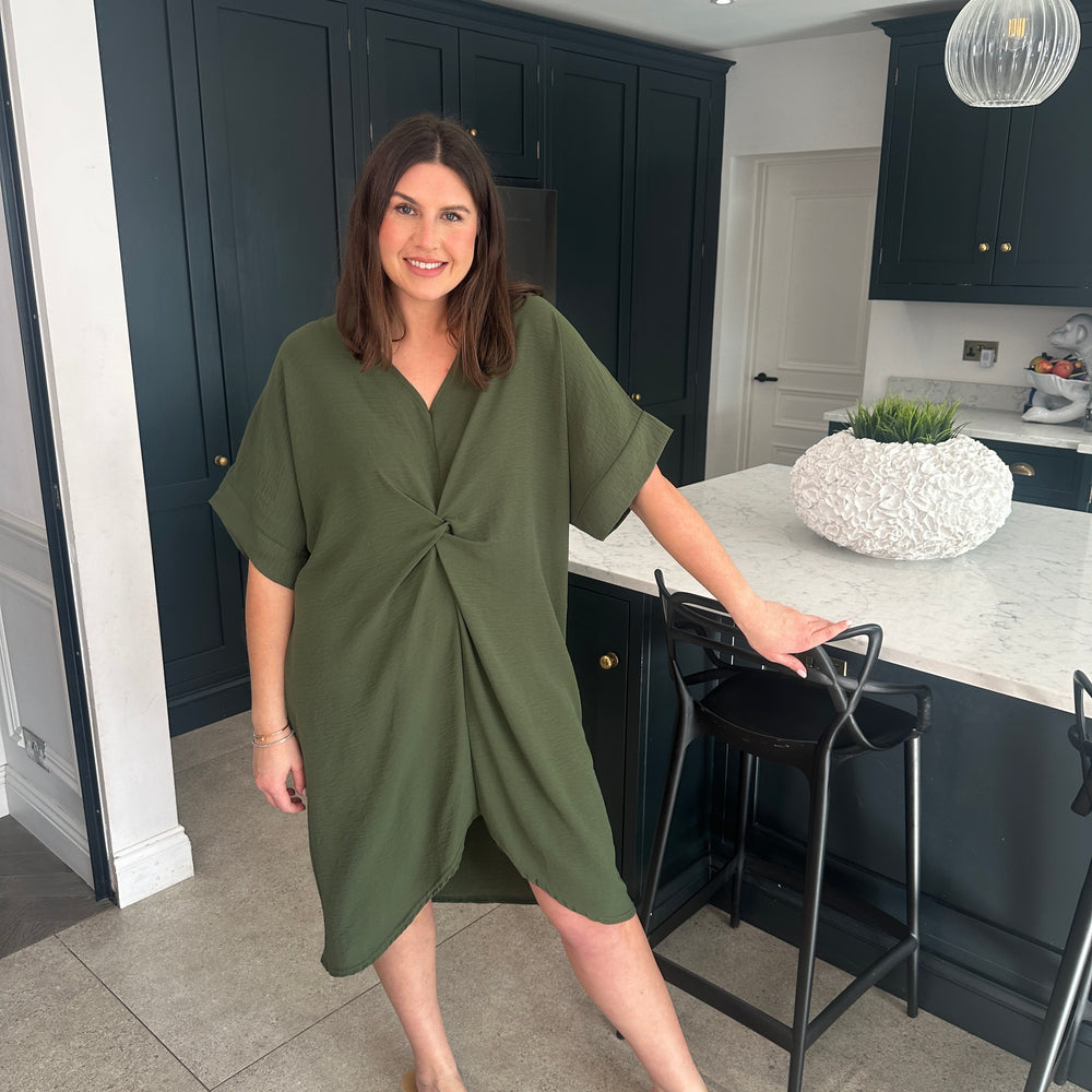 Tiffany Knot Dress - Blush Boutique Essex
